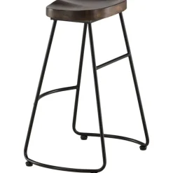 Ozark barstol - Mörk valnöt