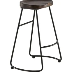 Ozark barstol - Mörk valnöt