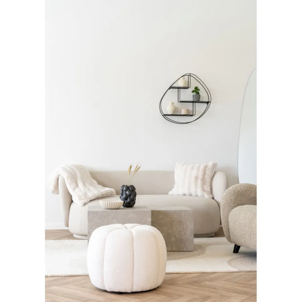 Paisley sittpuff - Offwhite