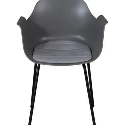 Paolo karmstol - Grå plast