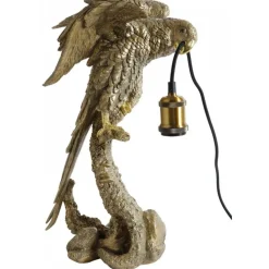 Papegoja bordslampa - Guld