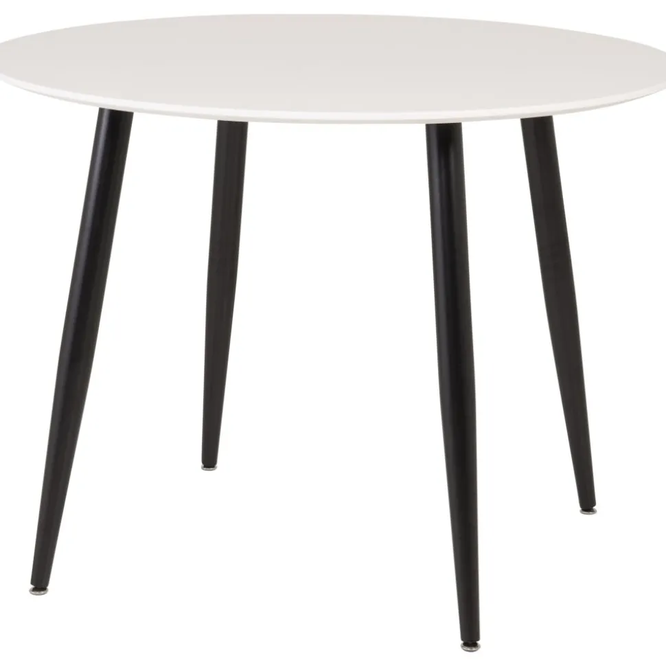 Paradis matbord Ø100 cm - Vit