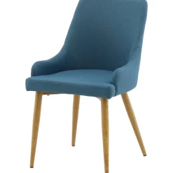 Paradis matstol - Blå/ek