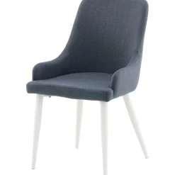 Paradis matstol - Blå/vit