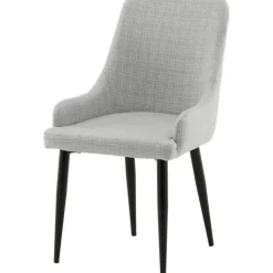 Paradis matstol - Ljusgrå/svart