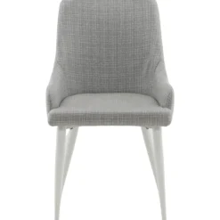 Paradis matstol - Ljusgrå/vit