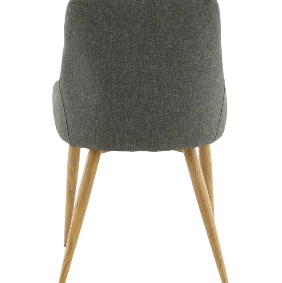 Paradis matstol - Mörkgrå/ek