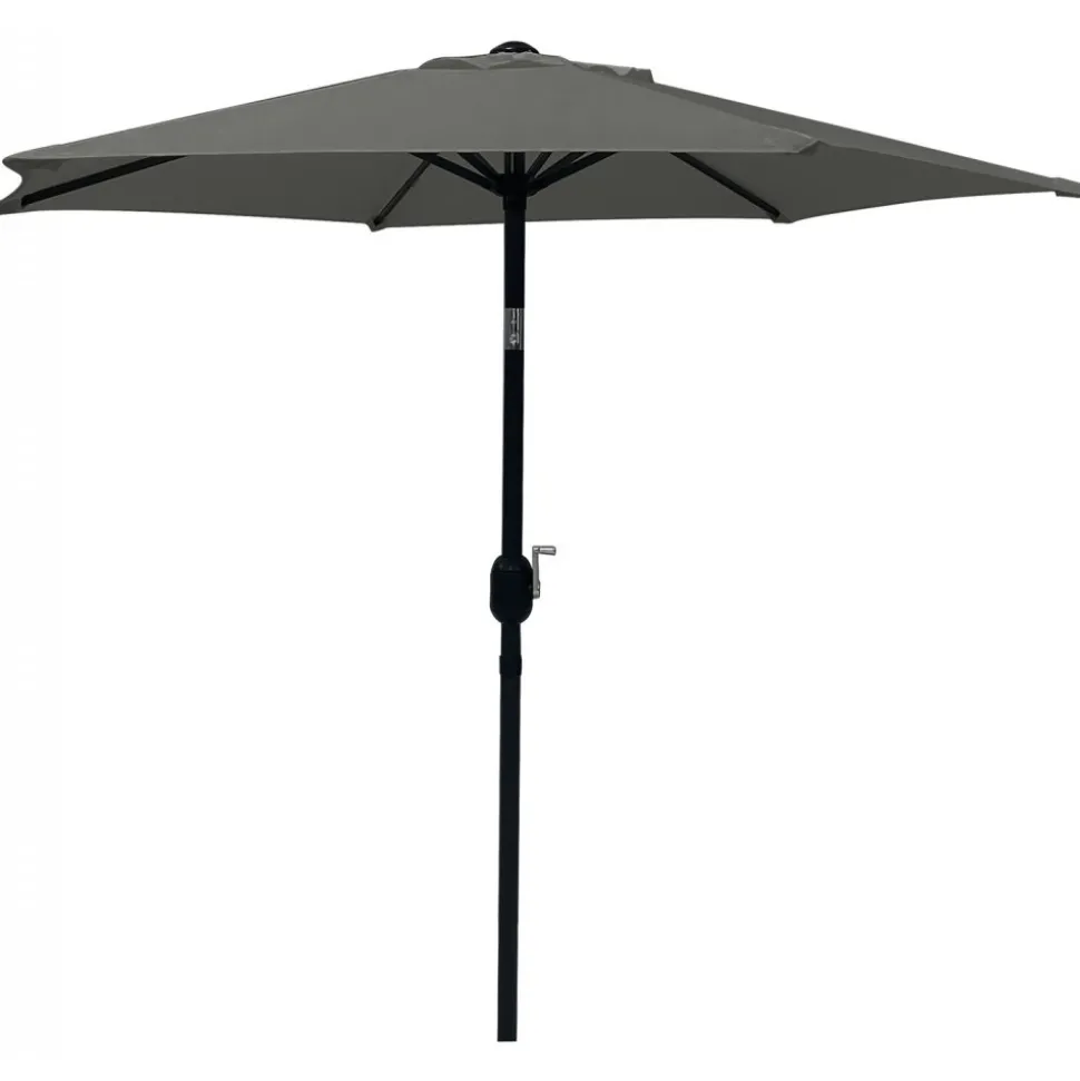 Parasoll antracit 300 cm - Fjällbacka + Textilskydd för utemöbler