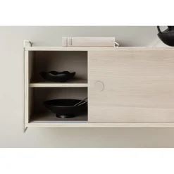 Paris väggskåp 48 x 122 cm - Beige/Whitewash