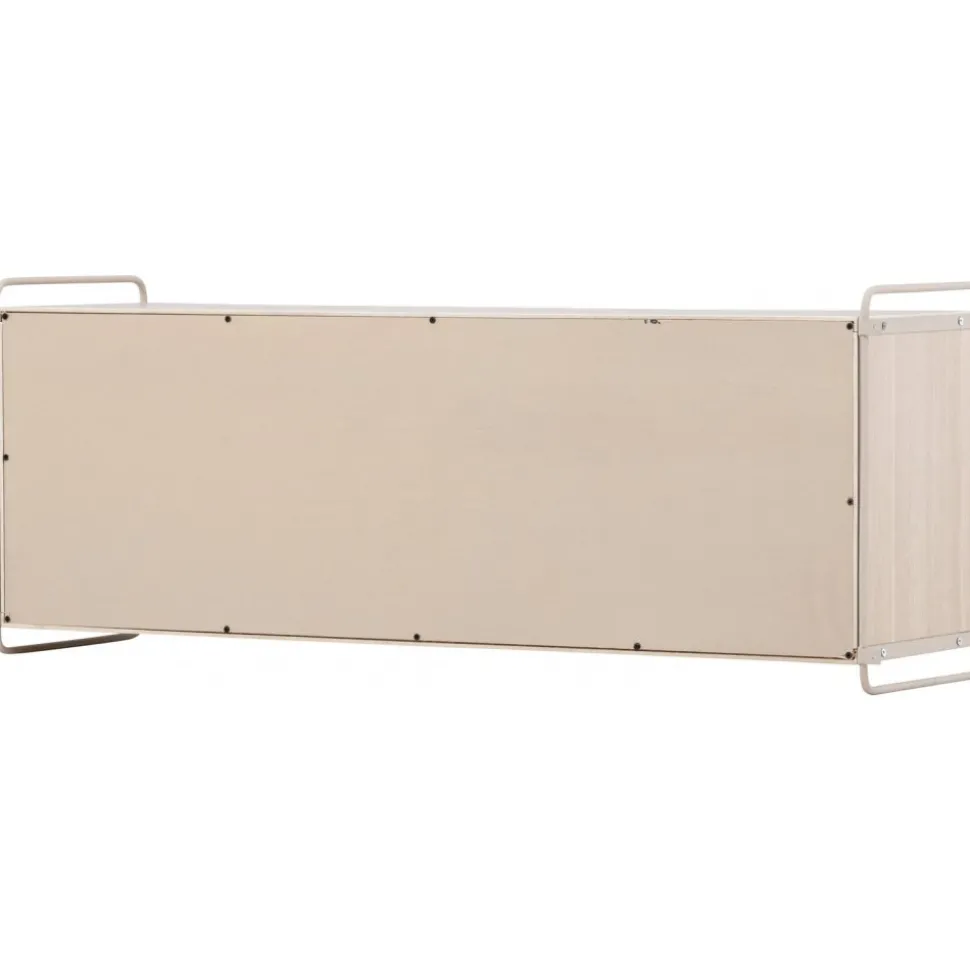 Paris väggskåp 48 x 122 cm - Beige/Whitewash