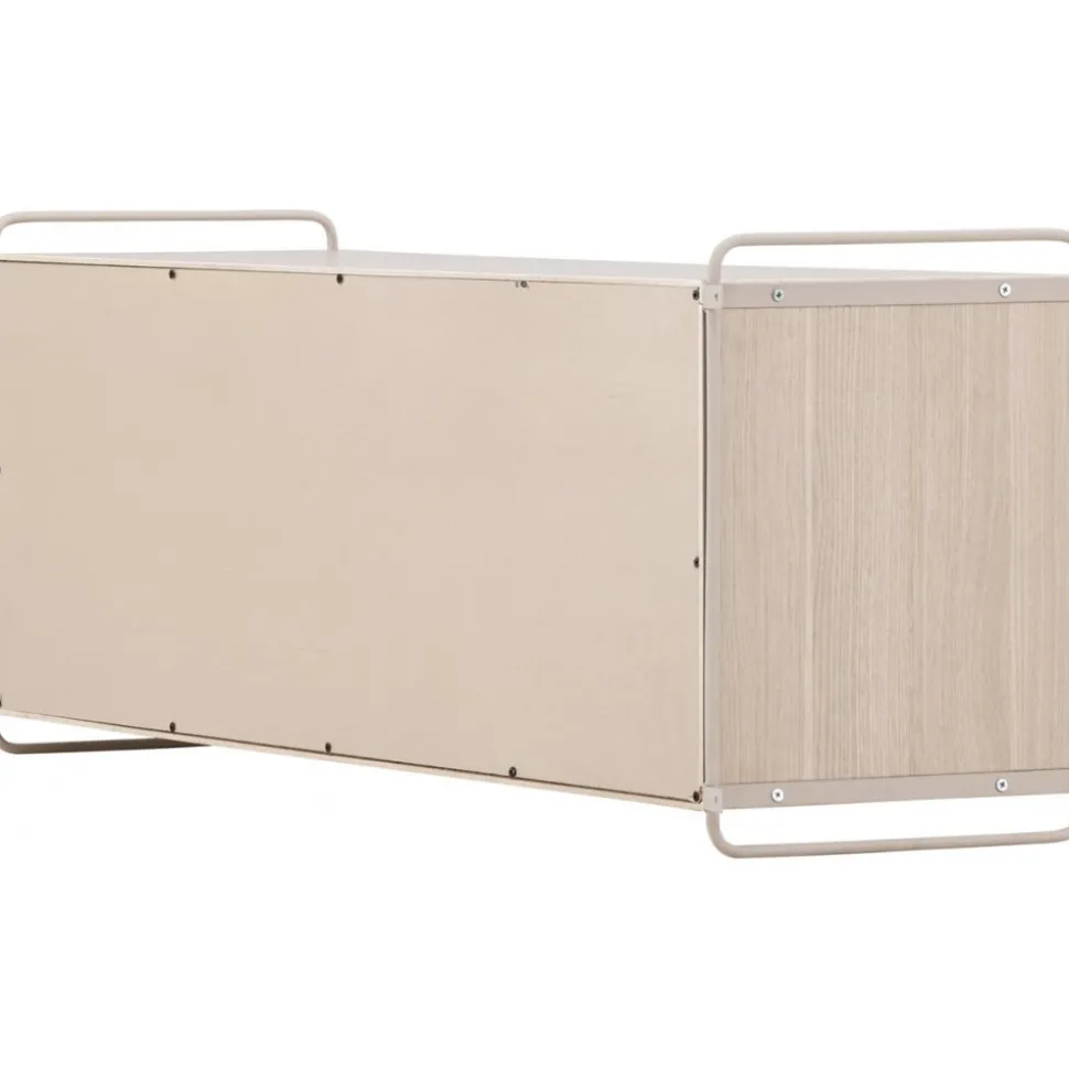 Paris väggskåp 48 x 122 cm - Beige/Whitewash