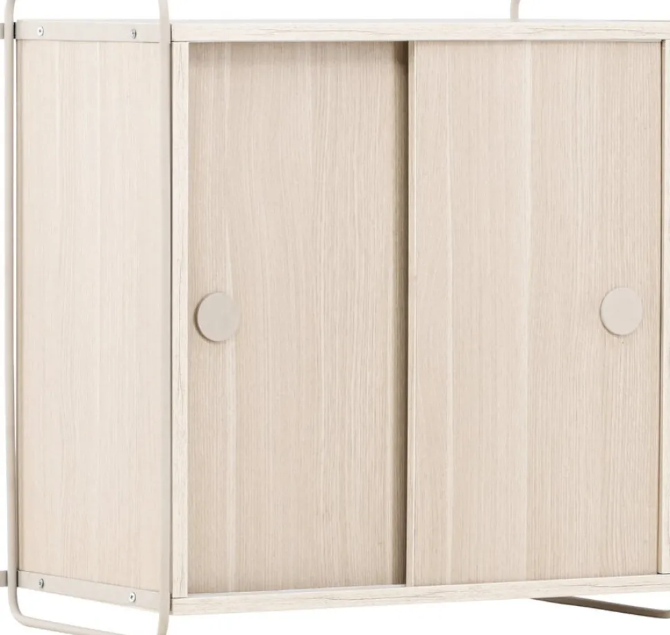 Paris väggskåp 68 x 60 cm - Beige/Whitewash