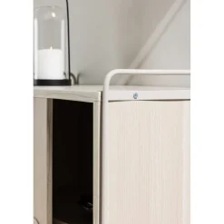 Paris väggskåp 68 x 60 cm - Beige/Whitewash