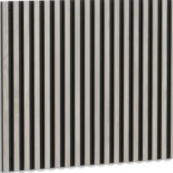 Pau väggpanel - Svart/whitewash