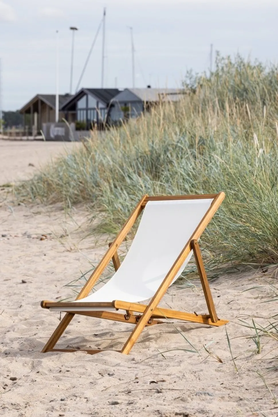 Peachy strandstol - Beige/Natur + Rengöringsmedel för utemöbler