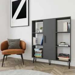 Peoria bokhylla - Antracit