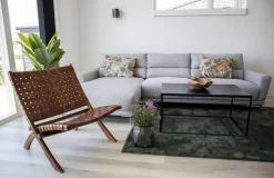 Perugia Fåtölj - Brun/teak