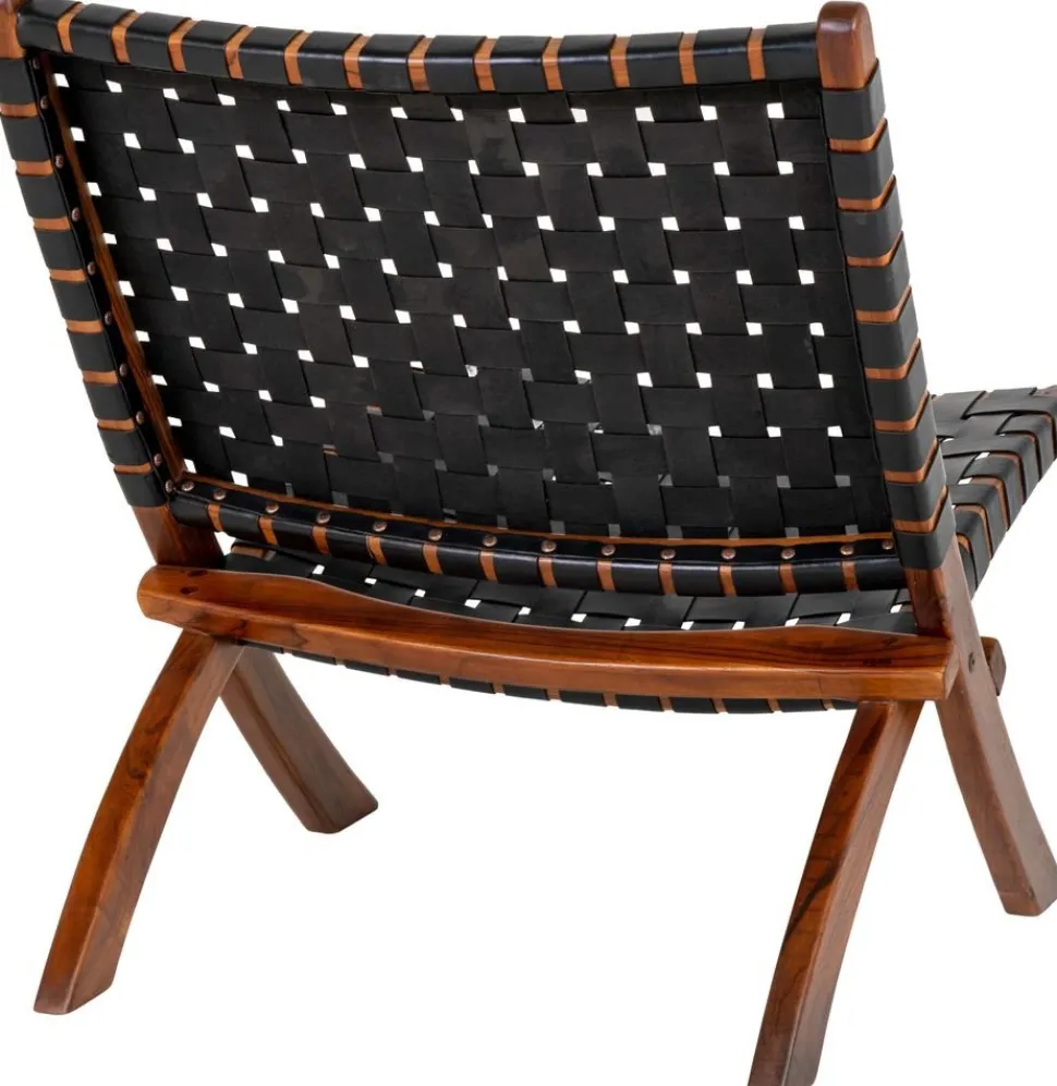 Perugia Fåtölj - Svart/teak