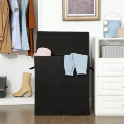 Petronella tvättkorg 142 l - Svart