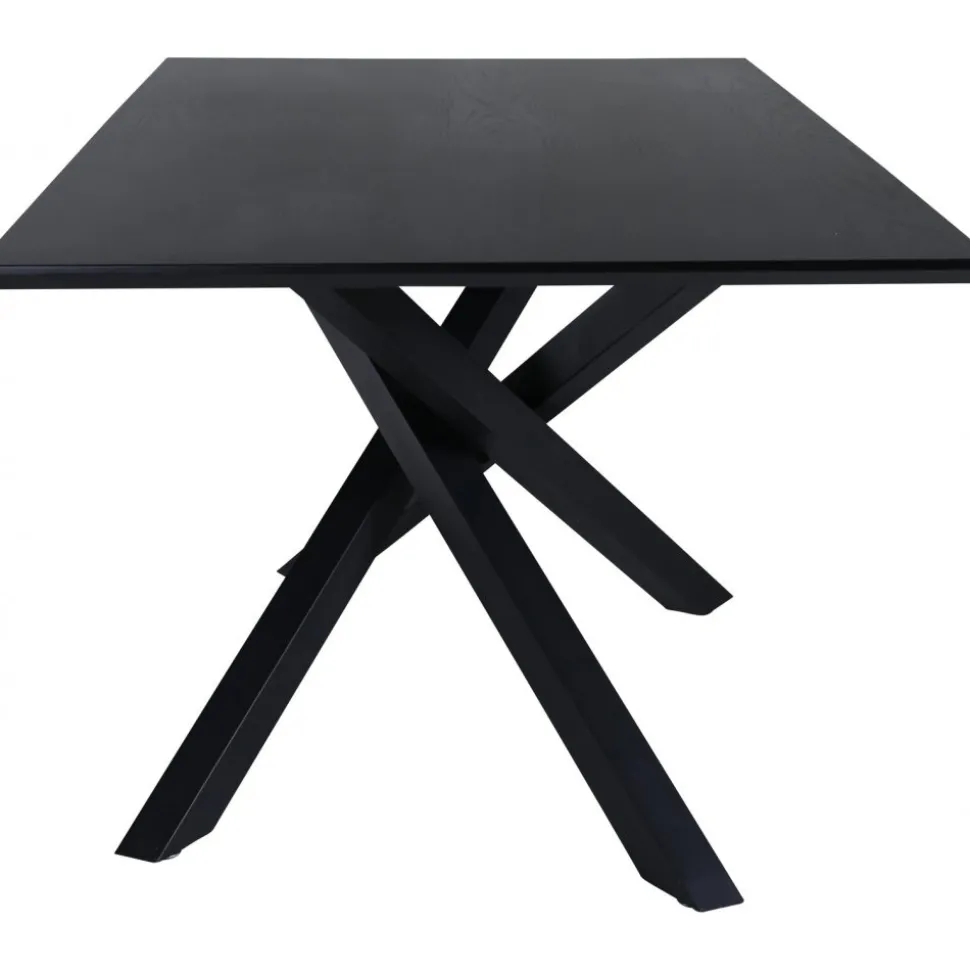 Piazza matbord 180 x 90 cm - Svart