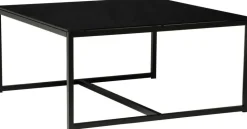 Pierre soffbord 100 x 100 cm - Svart