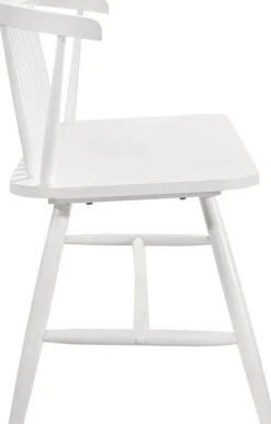 Pinnsoffa kökssoffa vit - Fårö + Textilrengöring för möbler