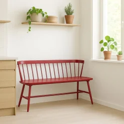 Pinnsoffa röd klassisk design - Sandhamn