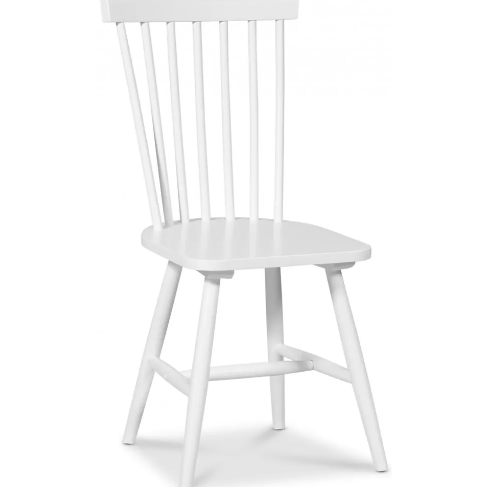 Pinnstol Gotland - Vit + Möbeltassar