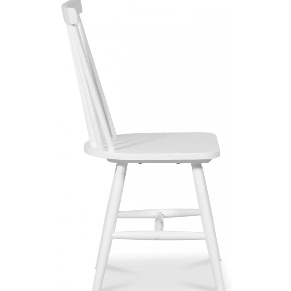 Pinnstol Gotland - Vit + Textilrengöring för möbler