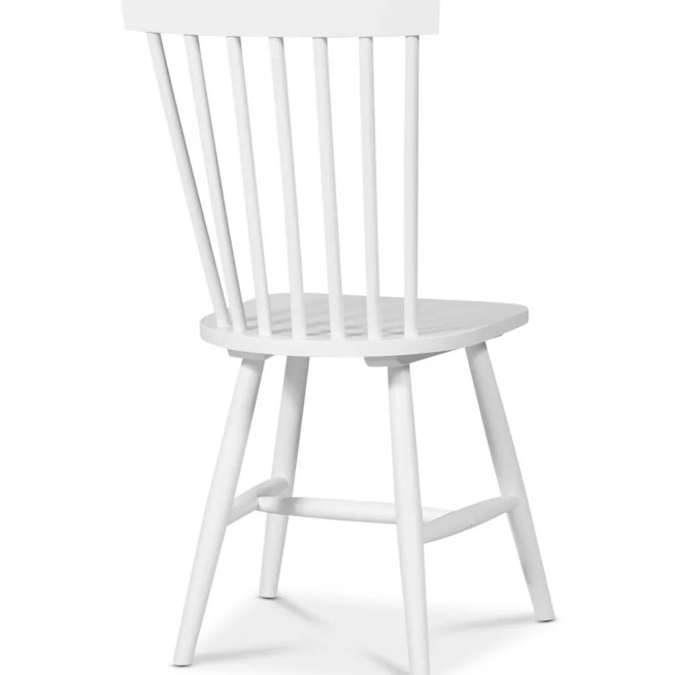 Pinnstol Gotland - Vit + Textilrengöring för möbler