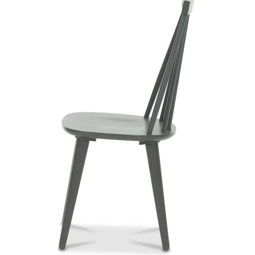 Pinnstol mörkgrå