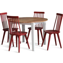 Pinnstol Röd RAL3003 + Textilrengöring för möbler