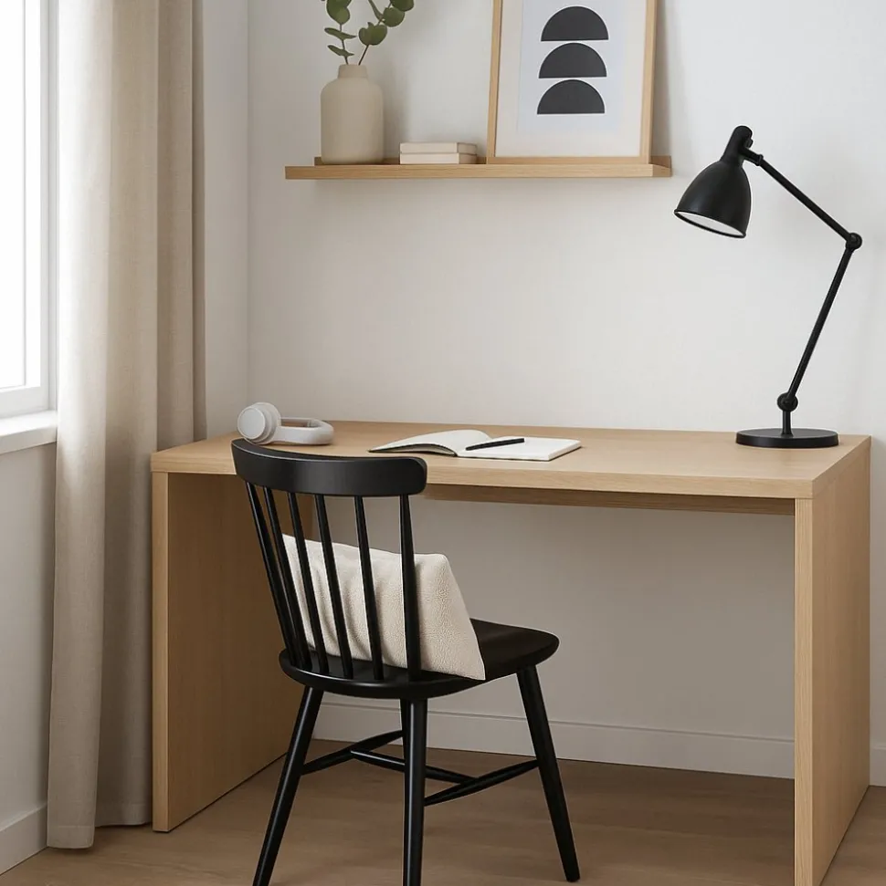 Pinnstol svart klassisk - Emil