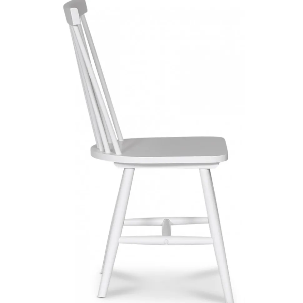 Pinnstol vit - Karl + Möbeltassar