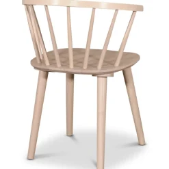 PiPi matgrupp, runt matbord Ø150 cm inkl 4 st Dalsland karmstolar - Whitewash + 3.00 x Möbeltassar