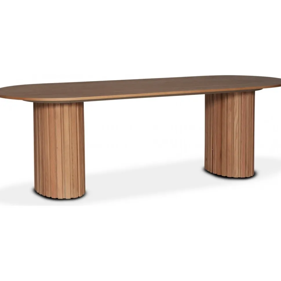 PiPi ovalt matbord 240 cm - Oljad ek