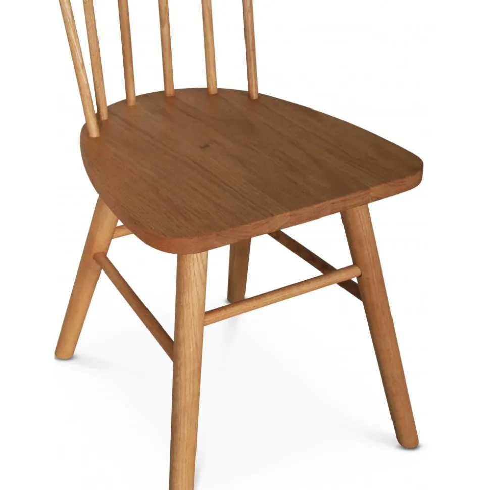 PiPi ovalt matgrupp 240 cm inkl 8 st Orust pinnstol - Oljad ekfanér