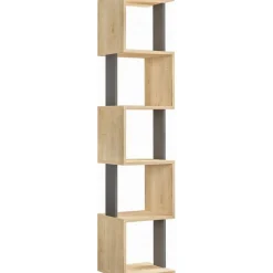 Piri bokhylla - Sonoma ek/antracit