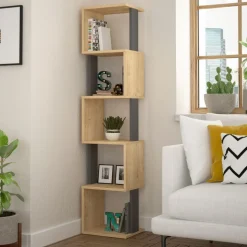 Piri bokhylla - Sonoma ek/antracit