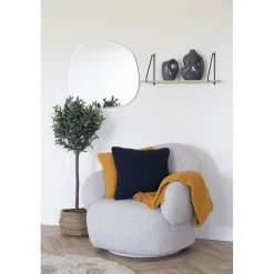 Pläd 170 x 130 cm - Ockra