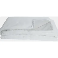 Pläd 130 x 170 cm - Vit