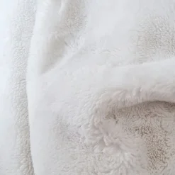 Pläd 130 x 170 cm - Vit