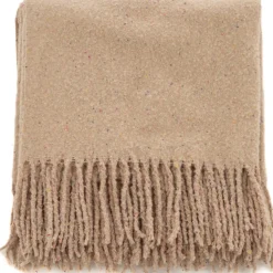 Pläd 130x170 cm - Beige