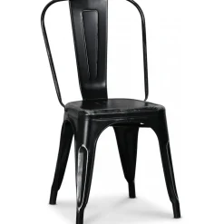 Plåtstol Industry Ingo i plåt - Borstad Svart / Silver + Textilrengöring för möbler