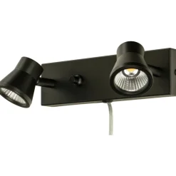 Pluto vägglampa LED - Svart