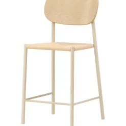 Polly barstol - Beige/Whitewash