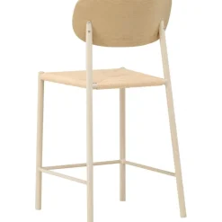 Polly barstol - Beige/Whitewash