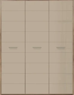 Pontus garderob 208x163,5 cm - Ek/beige