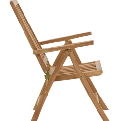 Positionsstol teak - Saltö + Rengöringsmedel för utemöbler