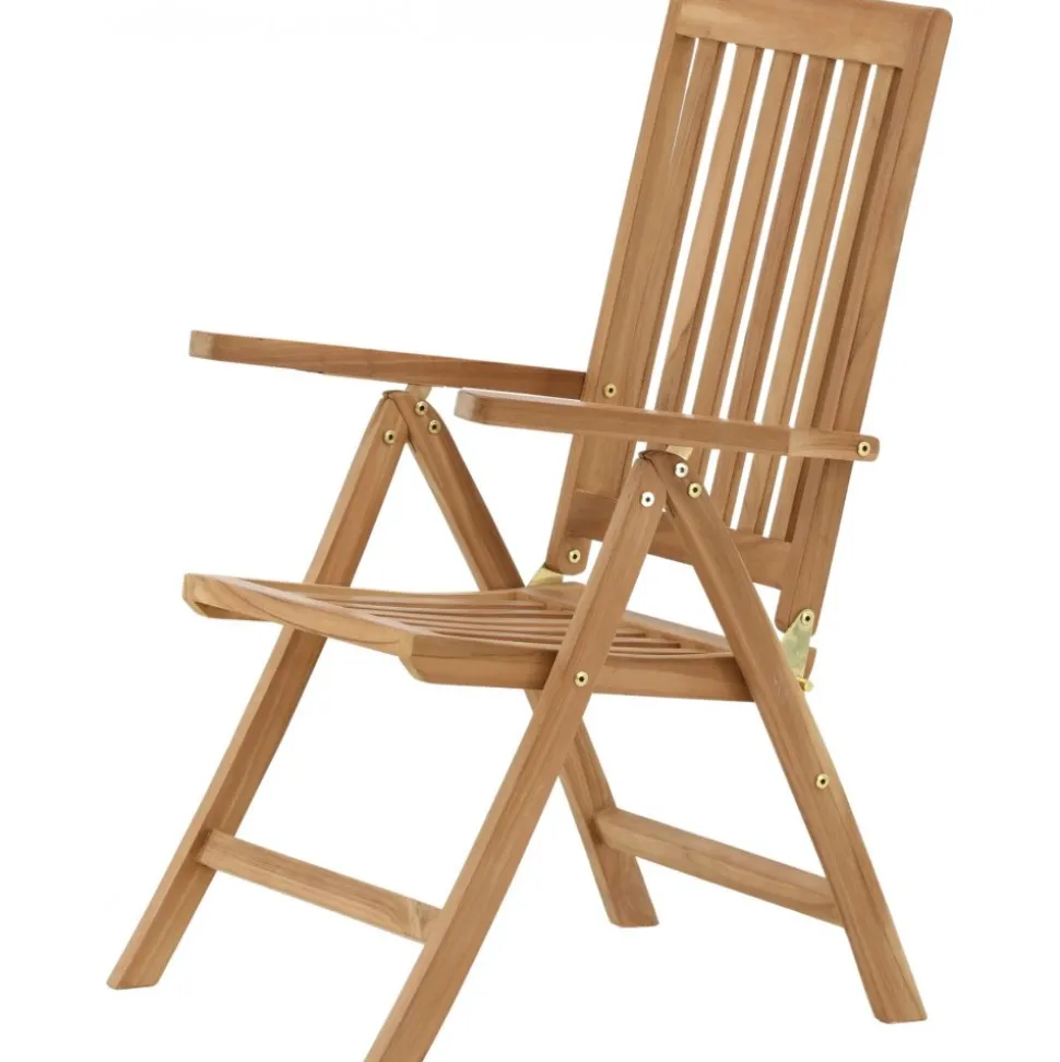 Positionsstol teak - Saltö + Rengöringsmedel för utemöbler